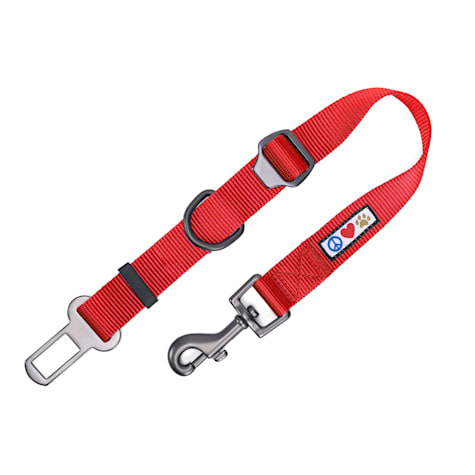 Pawtitas Red Seat Belt Pet Carrier