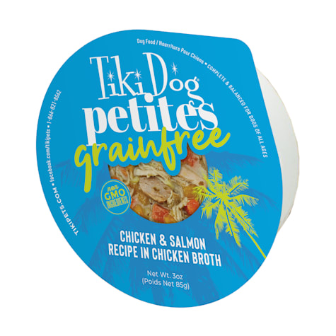 Tiki Dog Petites Grain Free Chicken & Salmon Wet Dog Food