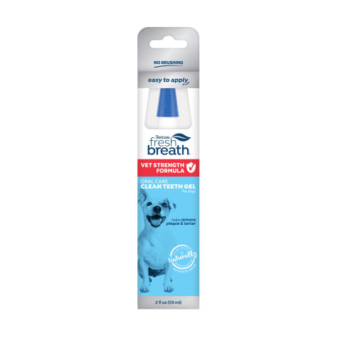 TropiClean Fresh Breath Vet Strength Formula Oral Care Clean Teeth Gel