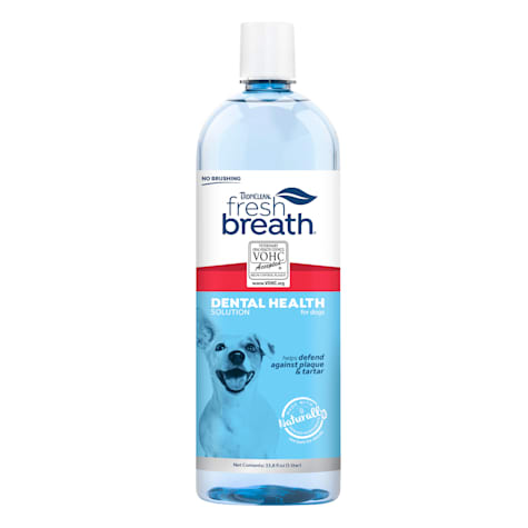TropiClean Fresh Breath Dog Dental Health Solution