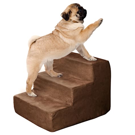 Pet Adobe High Density Foam 3 Step Pet Stairs