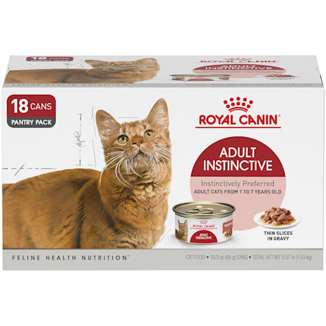 Royal Canin Adult Instinctive Thin Slices in Gravy Wet Cat Food Muti Pack