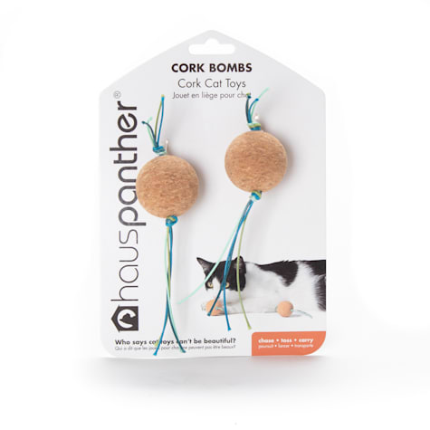 Hauspanther Collection By Primetime Cork Bombs Ocean Cat Toy