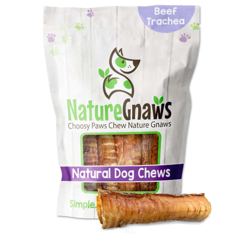 Nature Gnaws Beef Trachea Natural Dog Chews