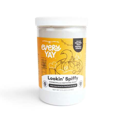EveryYay Lookin' Spiffy Chinchilla Bath Dust for Small Animals
