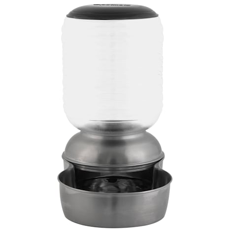 Petmate Replendish Steel Feeder Dog Bowl