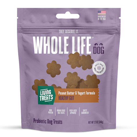 Whole Life Pet Living Treats Probiotics Peanut Butter Flavor Value Pack for Dogs