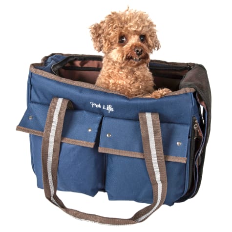 Pet Life Fashion Canvas Pet Carrier