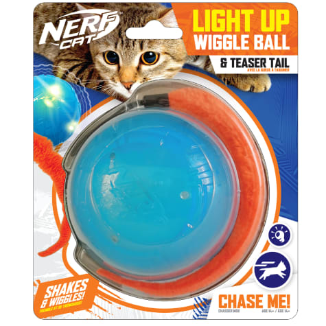Nerf Wiggle LED Ball with Tail Cat Toy