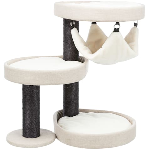 TRIXIE Cream Vidor Designer Cat Tower with Hammock