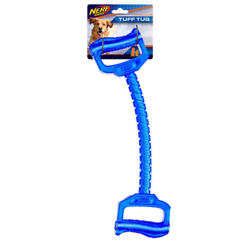 Nerf Blue TPR Handle Tug Dog Toy
