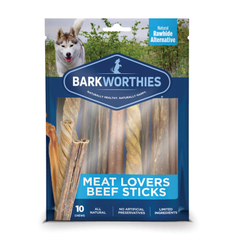 Barkworthies Beef Meat Lovers Assorted Dog Sticks