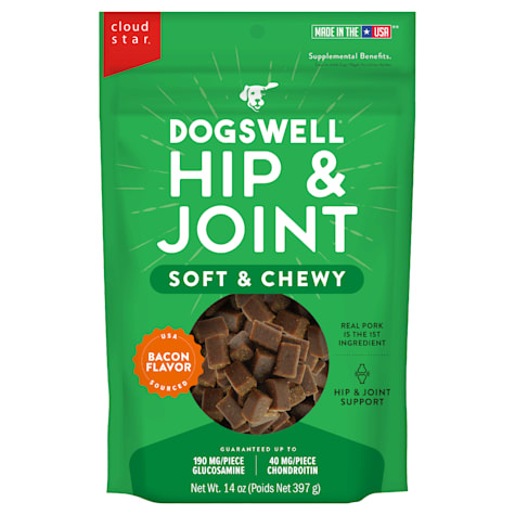 Dogswell Hip & Joint Soft & Chewy Bacon Dog Treats