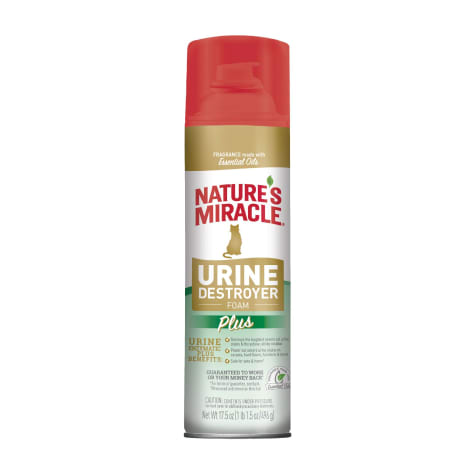 Nature's Miracle Urine Destroyer Foam Plus for Cats
