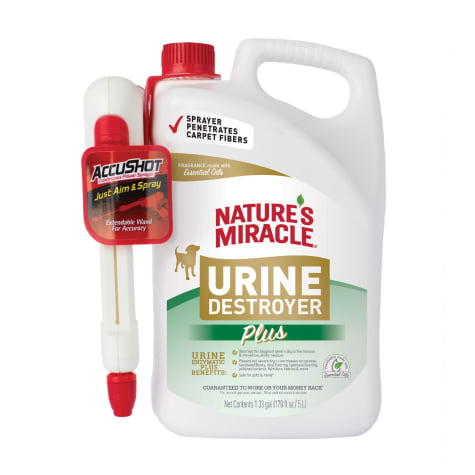 Nature's Miracle Urine Destroyer Plus with AccuShot Continous Power Sprayer for Dogs