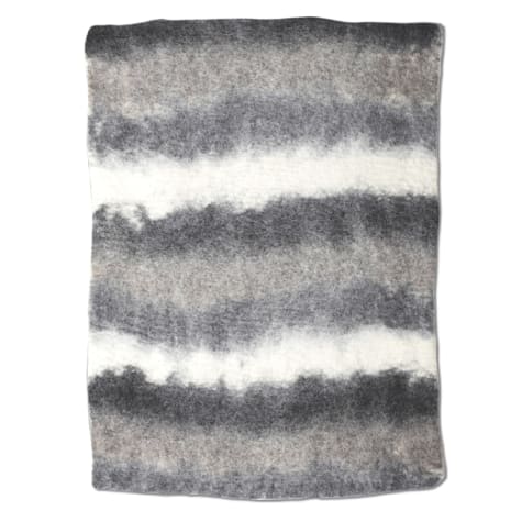 Dharma Dog Karma Cat Black Multi Ombre Wool Pet Mat