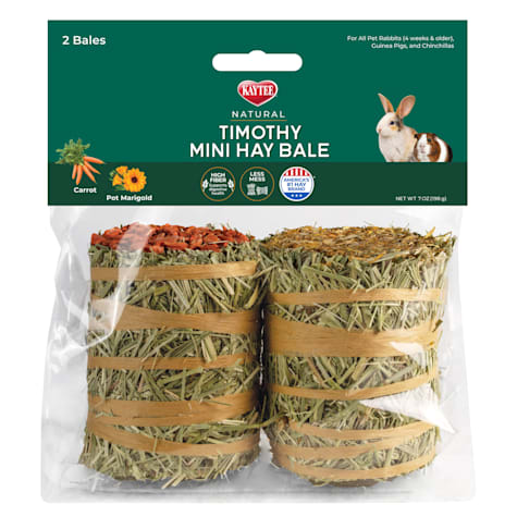 Kaytee Field+Forest Carrot and Marigold Mini Hay Bales