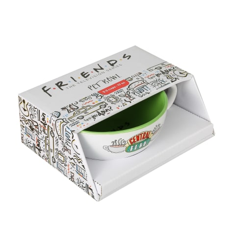 Fetch for Pets Warner Bros Friends TV Show Central Perk Ceramic Dog Food Bowl