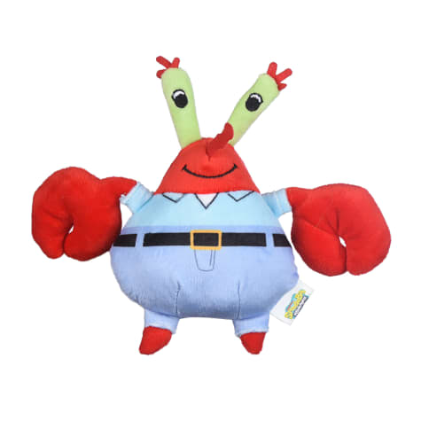 Fetch for Pets SpongeBob Nickelodeon SquarePants Mr. Krabs Figure Plush Dog Toy