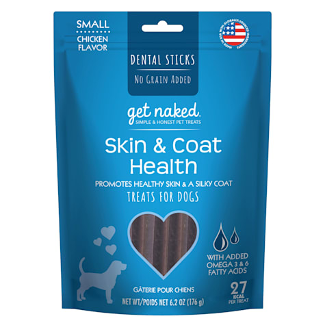 Get Naked Skin & Coat Health Chicken Flavor Small Dog Treats