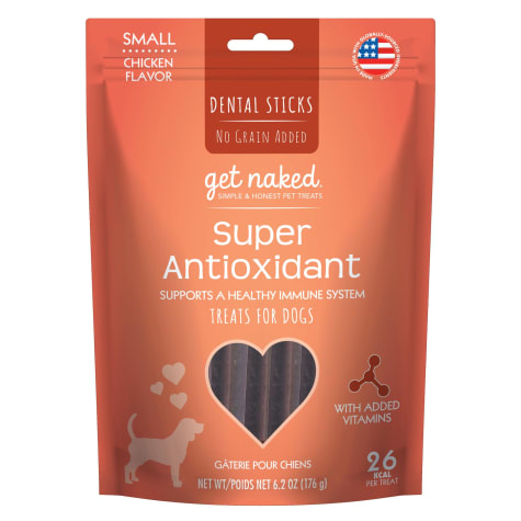 Get Naked Super Antioxidant Chicken Flavor Small Dog Treats