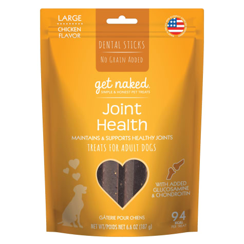Get Naked Joint Health Chicken Flavor Large Dog Treats