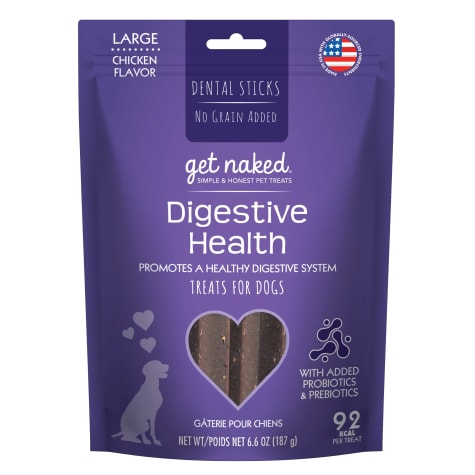 Get Naked Digestive Health Chicken Flavor Large Dog Treats