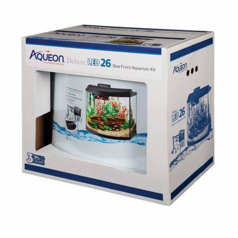 Aqueon Bow Front LED Aquarium Kit