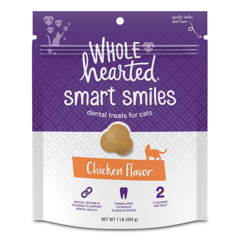 WholeHearted Chicken Flavor Cat Dental Treats