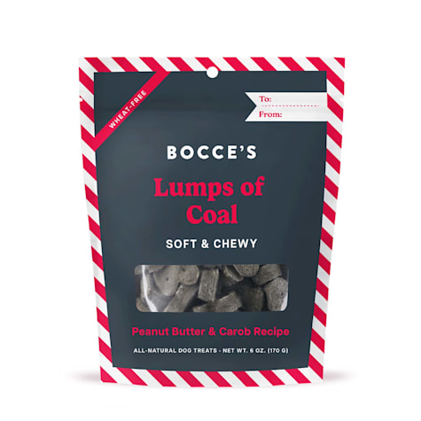 Bocce's Bakery All-Natural Lumps of Coal Soft & Chewy Dog Treats
