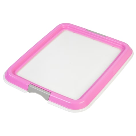 Iris White Potty Pad Holder for Dog Training Pee Pads
