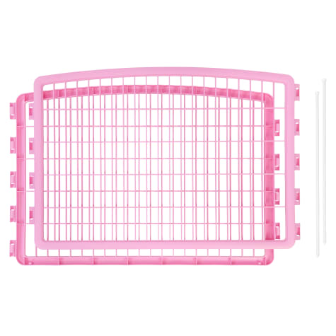 Iris Pink Pet Playpen 2 Panel Add-On