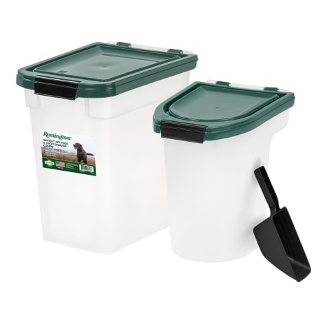 Iris Remington Airtight Food Storage & Treat Storage with Scoop for Dogs
