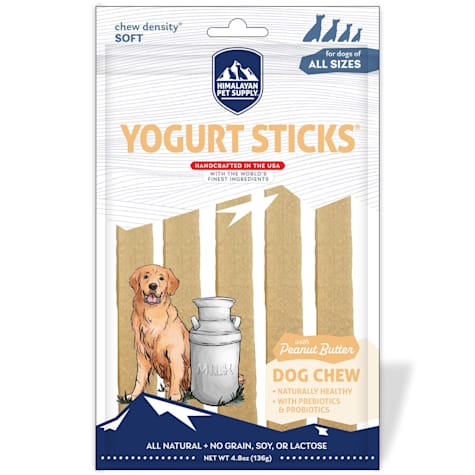 Himalayan Dog Chew Yogurt Sticks Peanut Butter for Dogs