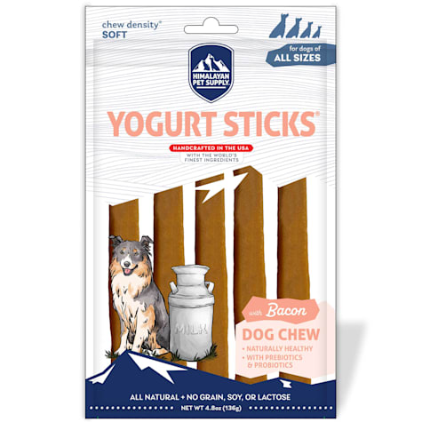 Himalayan Dog Chew Yogurt Sticks Bacon for Dogs