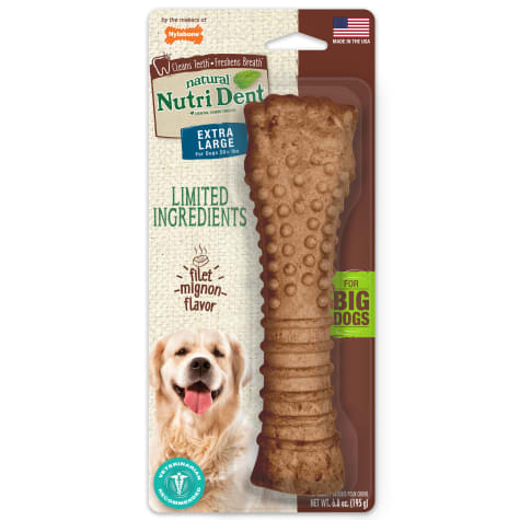 Nylabone Nutri Dent X-Large Filet Mignon Dog Dental Chew