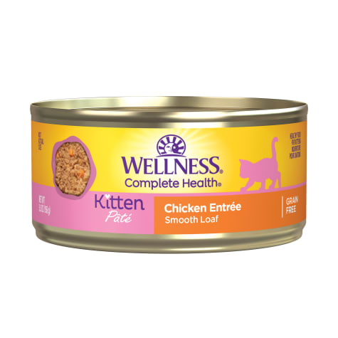 Wellness Complete Health Kitten Chicken Pate Canned Wet Food