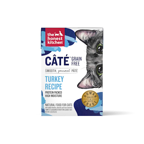 The Honest Kitchen Cate Grain Free Turkey Pate Wet Cat Food