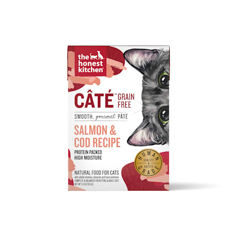 The Honest Kitchen Cate Grain Free Salmon & Cod Pate Wet Cat Food