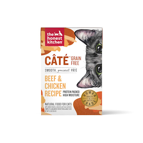 The Honest Kitchen Cate Grain Free Beef & Chicken Pate Wet Cat Food