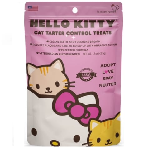 Team Treatz Hello Kitty Cat Tartar Control Treats