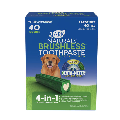 Ark Naturals Brushless Individual Toothpaste for Large Dogs