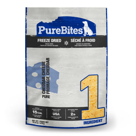 PureBites Cheddar Cheese Freeze Dried Dog Treats
