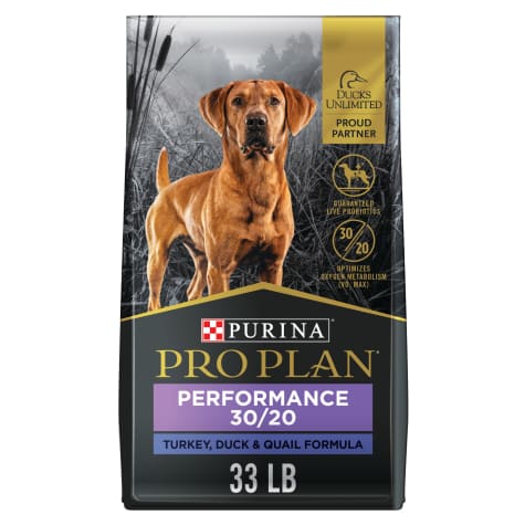 Purina Pro Plan Sport Performance 30/20 Turkey, Duck & Quail Formula Dry Dog Food