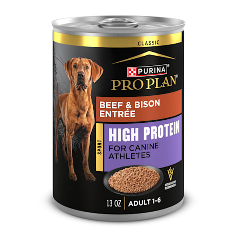 Purina Pro Plan Sport High Protein Beef and Bison Entree Wet Dog Food
