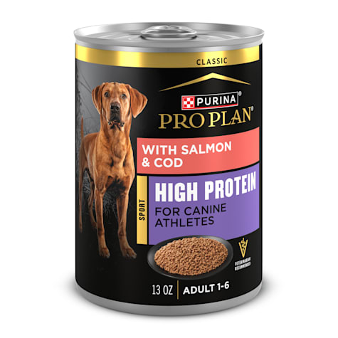 Purina Pro Plan Sport High Protein Wet Dog Food with Salmon and Cod