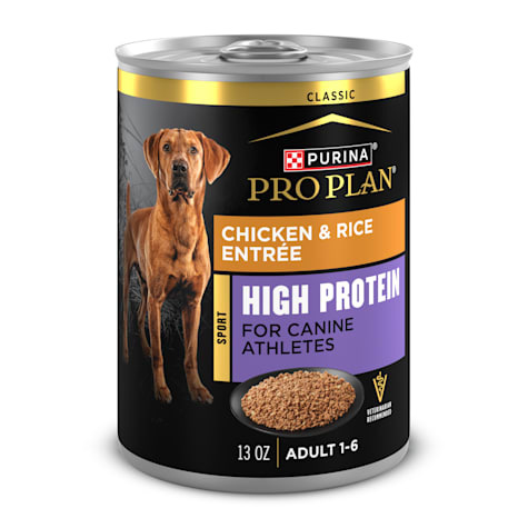 Purina Pro Plan Sport High Protein Chicken and Rice Entree Wet Dog Food