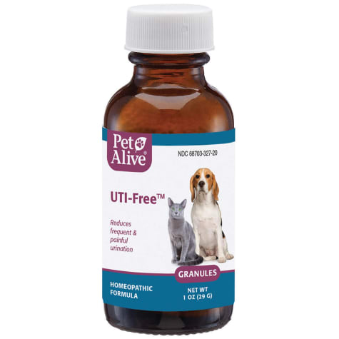 PetAlive UTI Free Granules Natural Homeopathic Fomula for Urinary Issues in Cats & Dogs