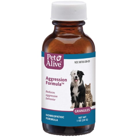 PetAlive Aggression Formula Natural Homeopathic Formula for Disruptive Pet Behaviors