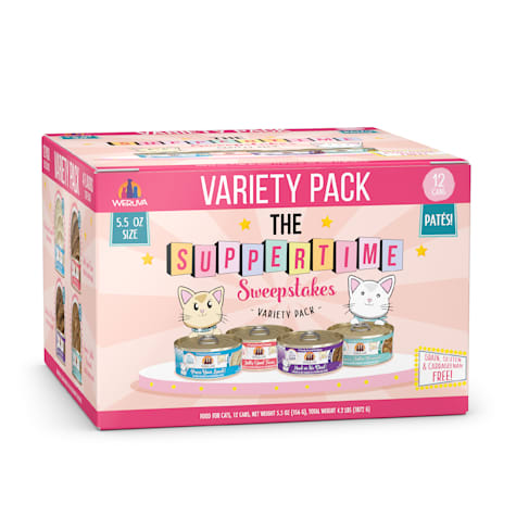 Weruva Pate The Suppertime Sweepstakes Variety Pack Wet Cat Food